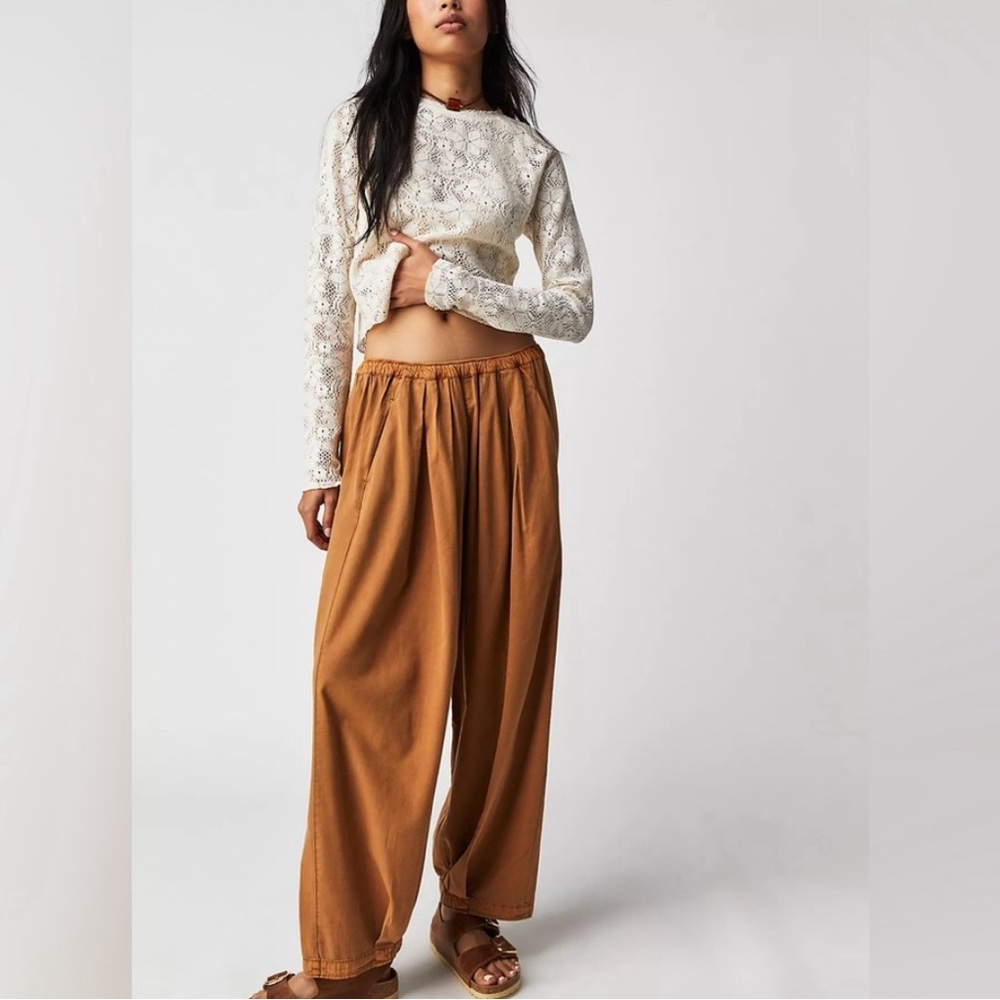 Free People To the Sky parachute pants